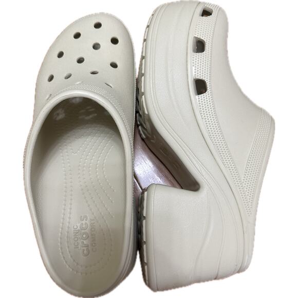 Crocs Siren Clog Bone White Size W11/M9 New - Picture 11 of 11